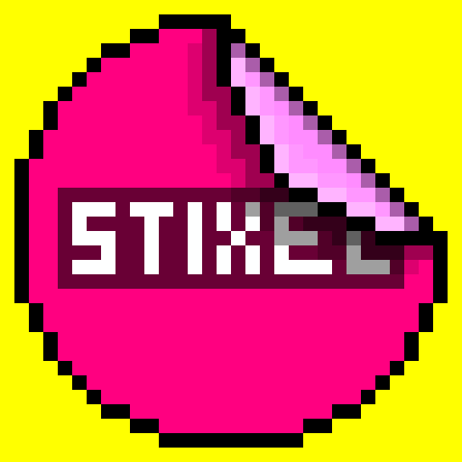Stixel - Pixel Art Stickers for WhatsApp icon