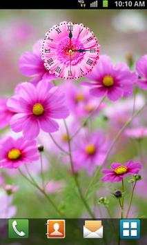 Daisy Clock Live Wallpaper screenshot 4