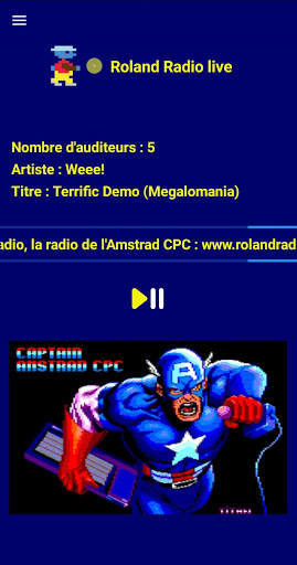 Roland Radio player screenshot 1