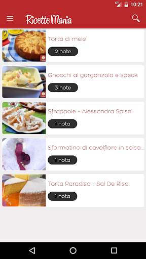 Ricette Mania screenshot 5