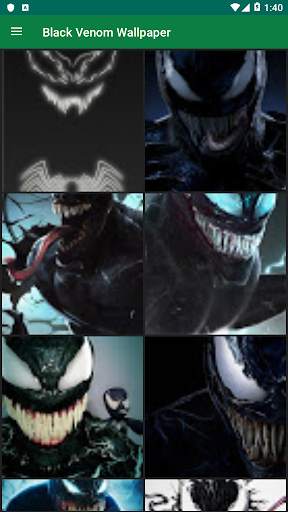 Black Venom Wallpaper screenshot 1