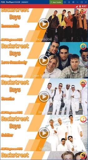 Backstreet Boys Good Ringtones screenshot 3