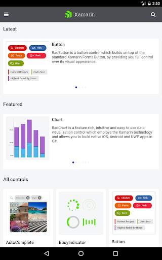 Telerik UI for Xamarin Samples screenshot 11