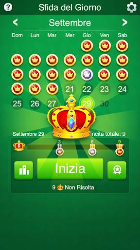 Solitario: Sfida del Giorno screenshot 1