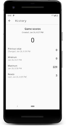 Counter - Click counter app, tally counter widgets screenshot 8