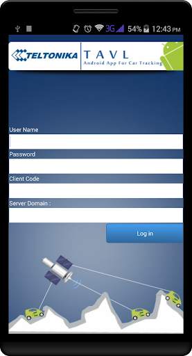 Teltonika TAVL Mobile App screenshot 1