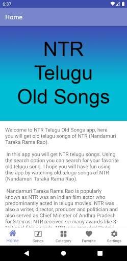 NTR Telugu Old Songs screenshot 2