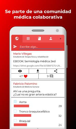 ClickMedic: Red social médica y libros PDF grátis screenshot 5