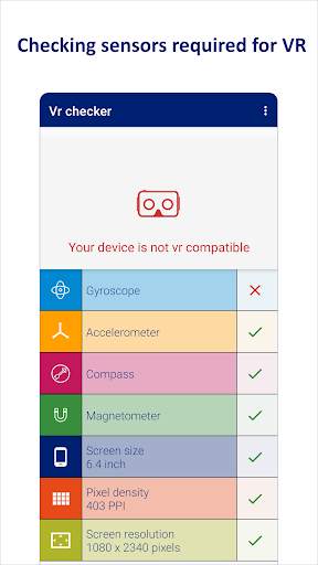 Vr checker screenshot 3