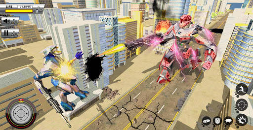 Pig Robot Car Transform - Robot Transforming Games screenshot 2