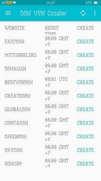 SSH VPN Creator screenshot 1