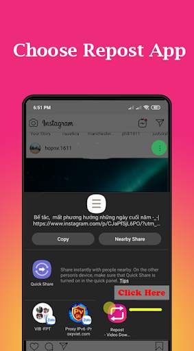 Repost for Instagram 2021 - Save & Repost IG 2021 screenshot 2