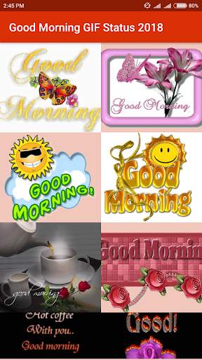 Good Morning GIF Status 2020 screenshot 1