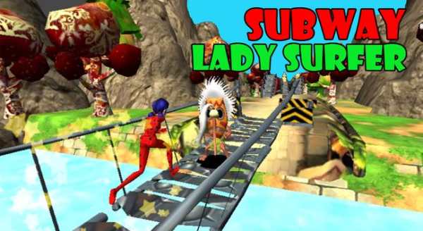 Subway lady train dash скриншот 1