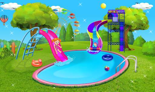 Water Theme Park Ride Games: Aqua Park Slide Race screenshot 5
