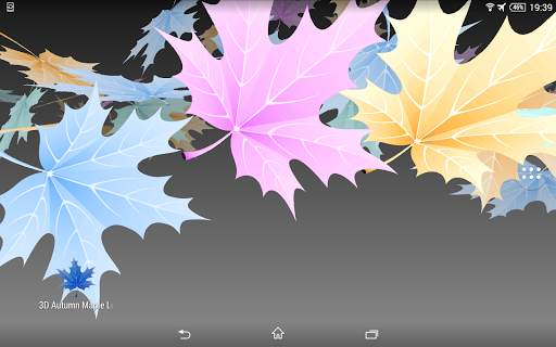 🍁🍃🍂3D Maple Leaves Wallpaper screenshot 6