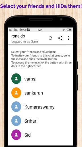 HiDa! - Simple and Secure Group Video Conferences 2 تصوير الشاشة