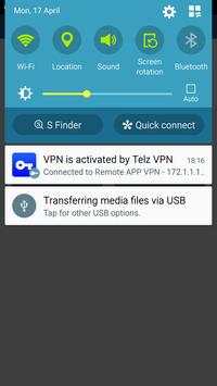 Telz VPN screenshot 1