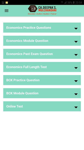 Eco for CA Foundation and BCK screenshot 3