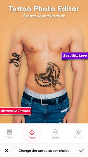 Tattoo Photo Editor screenshot 4