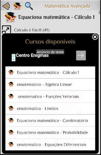 Tutoriais de matemática screenshot 5