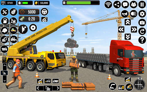 Real Construction Excavator 3D screenshot 4