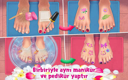 Babayla Spa Günü - Kızlar için Süslenme Macerası screenshot 3