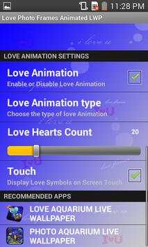 Love Photo Frames Animated LWP screenshot 5