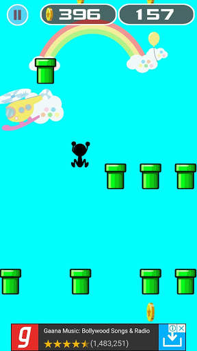 Stickman Bouncing скриншот 5