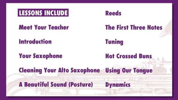 Learn Alto Sax screenshot 3