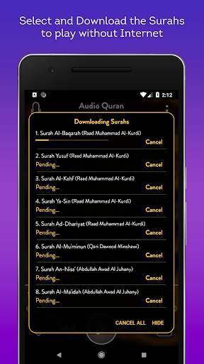 Audio Quran (No-Ads) - Mp3 Quran Offline / Online screenshot 4
