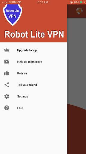 Robot Lite VPN - Fast & Secure VPN screenshot 3