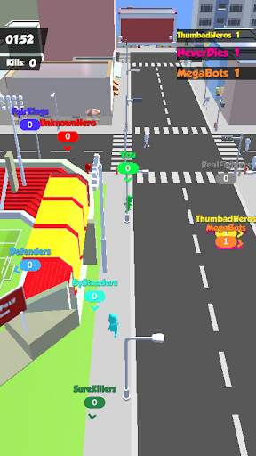 Crowd Run - City Of Wars screenshot 2