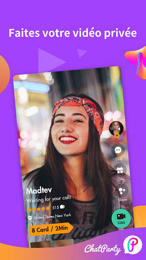 Chatparty- Chat vidéo et rencontrer des amis screenshot 6