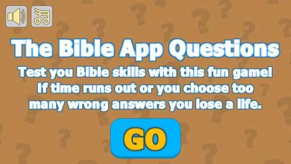 The Bible App Questions screenshot 1