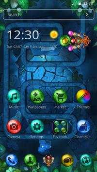 Bubbly Colorballs Theme screenshot 1