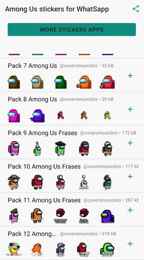 Stickers de Among Us para WhatSapp - WAStickers screenshot 10