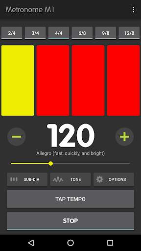 Metronome M1 screenshot 1