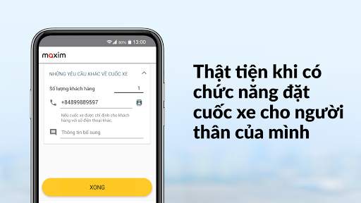 Maxim: Đặt xe và giao hàng screenshot 7