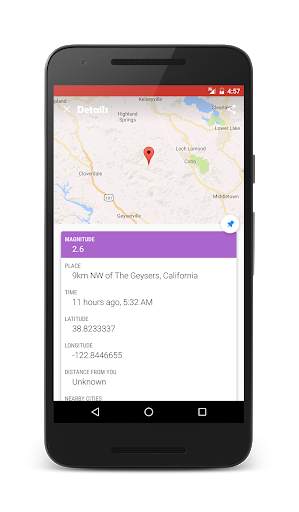 EarthQuake App screenshot 6