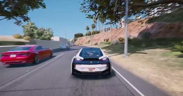 I8 Driving BMW City screenshot 1