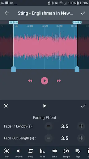 AndroSound Audio Editor screenshot 2