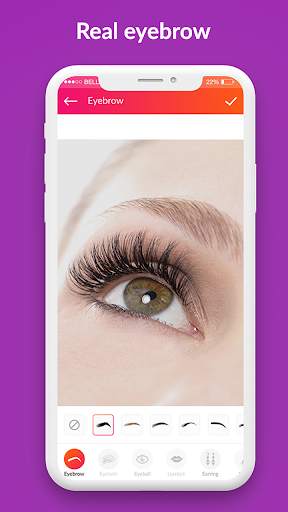 Eyelashes Photo Editor - Eye Beautification screenshot 2
