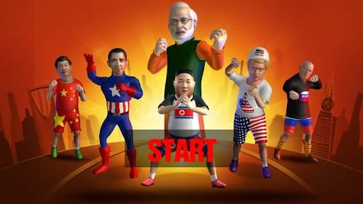 Modi Fighting Game - 3d Fighting Game ! Attack ! screenshot 1