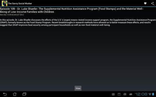 The Savvy Social Worker screenshot 3