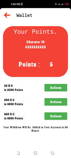 Free Uc and Royal Pass Gifts screenshot 5