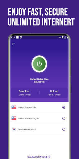 DroidMask VPN - High Speed, Secure , Free VPN screenshot 1