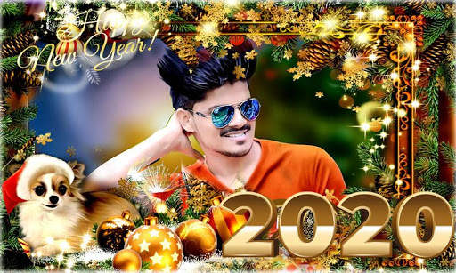 Happy New Year Photo Frame 2020 screenshot 2