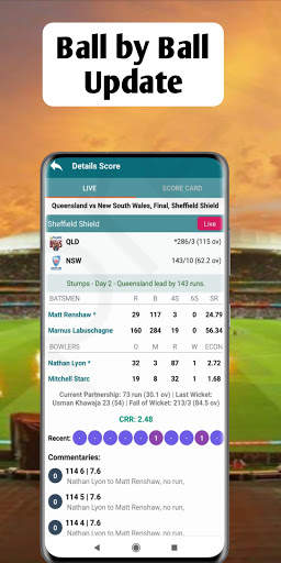 Cricket Extra - Live Match & Score screenshot 3