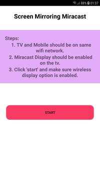 Wifi Kullanarak Ekran Yansıtma Yayınlama (MICAST) screenshot 7
